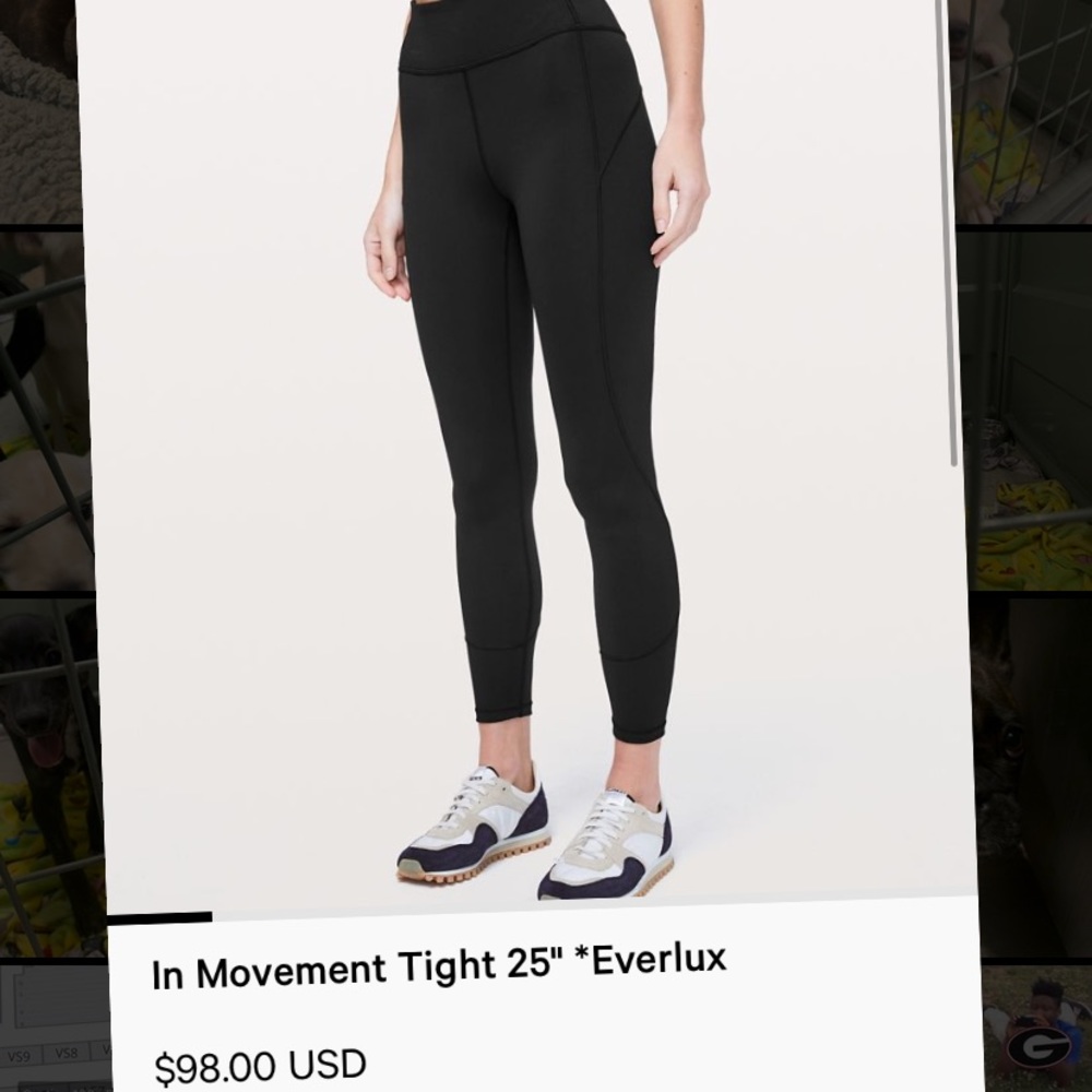 Lululemon In Movement Tights